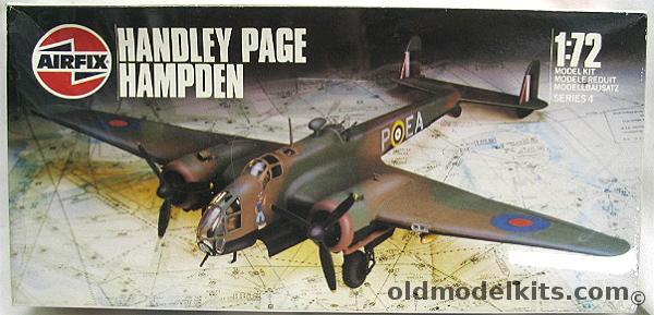 Airfix 1/72 Handley Page Hampden, 04011 plastic model kit